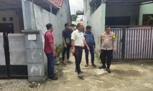 Reskrim Polsek Pamulang saat mendatangi TKP.(ist) Portalkota.id