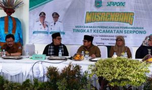 Wakil Wali Kota Tangsel: Usulan Musrenbang di Serpong Sudah Seimbang.(eka) Portalkota.id