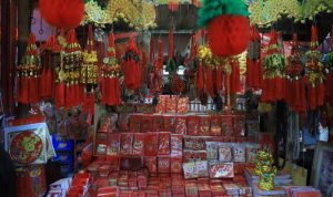 Pernak-Pernik Imlek di Pasar Lama Kota Tangerang.(ist) Portalkota.id