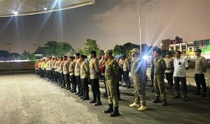 Satpol PP Kota Tangerang Gelar Patroli Malam Jaga Kamtibmas Selama Rekapitulasi Suara.(ist) Portalkota.id