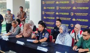 Polisi Tetapkan 4 Tersangka dan 8 ABH pada Kasus Perundungan di Binus School Serpong.(riski) Portalkota.id