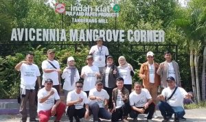 Peringati Hari Lingkungan Hidup Sedunia PT IKPP Tangerang Tanam 10 Ribu Bibit Mangrove.(Ist) Portalkota.id
