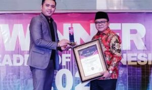 The International Award 2024 Kholid Ismail Sabet 2 Penghargaan.(Ist) Portalkota.id