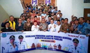 Lewat Kampung Moderasi Beragama, Pilar Berpesan Jaga Kerukunan di Tengah Keberagaman.(ist) Portalkota.id