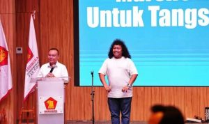 Marshel Widianto saat diumumkan menjadi Calon Wakil Wali Kota Tangsel.(ist) Portalkota.id