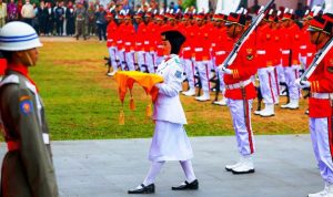 Pemkot Tangsel Gelar Upacara Peringatan HUT ke-79 Republik Indonesia.(ist) Portalkota.id