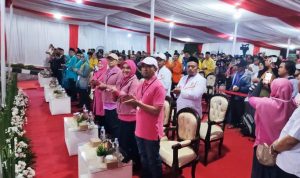 Suasana di KPU Kota Tangsel.(riski) Portalkota.id
