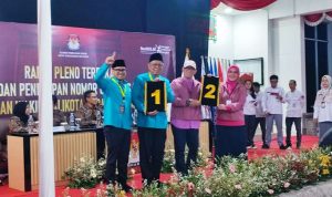 Pilkada Tangsel 2024: Ben - Pilar Nomor Urut ‘1’, Rama - Shinta Nomor Urut ‘2’.(riski) Portalkota.id