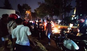 Suasana di lokasi kejadian.(riski) Portalkota.id