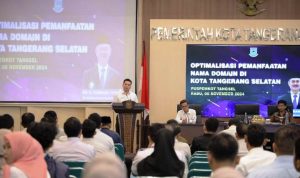 Optimalisasi Nama Domain Jadi Upaya Efektivitas Digitalisasi Pemkot Tangsel.(ist) Portalkota.id