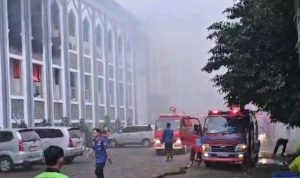 Kebakaran Gedung Rektorat UIN Jakarta Akibatkan Kerugian Rp200 Juta.(ist) Portalkota.id