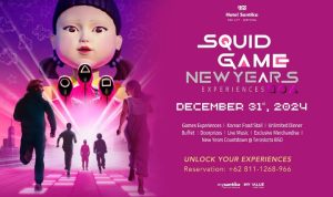 Rasakan Sensasi Tahun Baru 2025 dengan Bermain ‘Squid Game’ di Hotel Santika BSD City.(ist) Portalkota.id