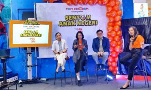 Toys Kingdom dan MilkLife Wujudkan Senyum Anak Negeri untuk Anak-Anak Desa Mbuit.(ris) Portalkota.id