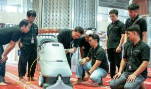 Kawan Lama Solution Didukung Nilfisk Hadirkan #SolusiBersih di Situs Ikonik Indonesia.(ist) Portalkota.id