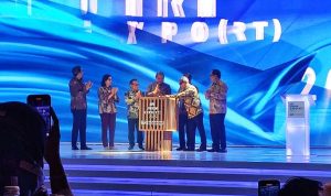 Para Pejabat Tinggi Negara membuka event BRI UMKM EXPO(RT) di ICE BSD City.(ris) Portalkota.id