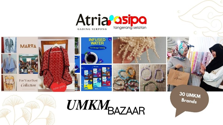 Atria Hotel Gading Serpong Gelar Bazar UMKM Bareng ASIPA.(ist) Portalkota.id