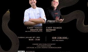 Kemeriahan Imlek 2025 Tahun Ular Kayu di Hotel ibis Styles Serpong BSD City.(ist) Portalkota.id