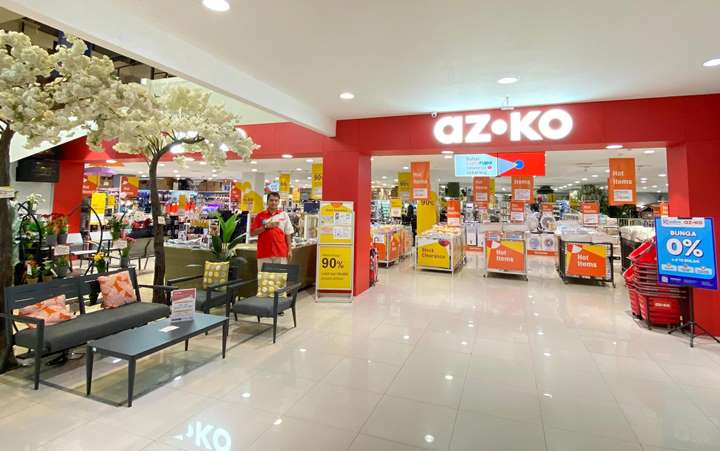 AZKO Outlet Living Plaza Ciputat.(ist) Portalkota.id