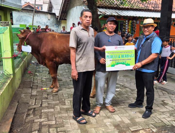 Rayakan Idul Adha, IKPP Tangerang Bagikan Hewan Kurban untuk Masyarakat Sekitar.(Foto: Istimewa) Portalkota.id