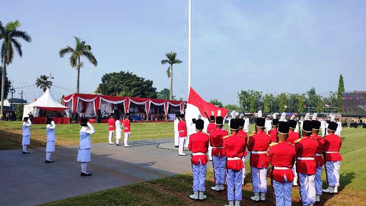HUT ke-80 RI, Wali Kota Tangsel: Indonesia Maju Menggambarkan Cita-cita Bersama.(ris) Portalkota.id