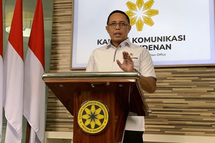 Jubir Kepresidenan Hasan Nasbi.(net) Portalkota.id