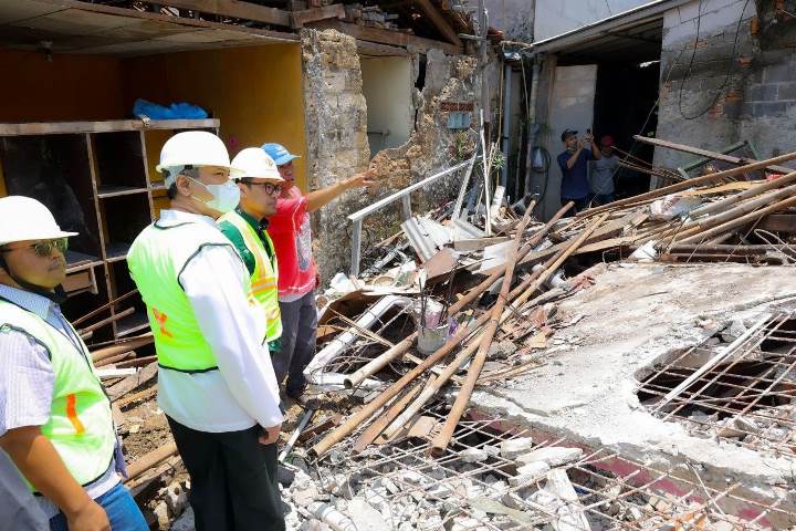 Pemkot Tangsel Beri Bantuan Penuh ke Korban Ledakan Pamulang, dari Pengobatan hingga Trauma Healing.(Foto: Istimewa) Portalkota.id