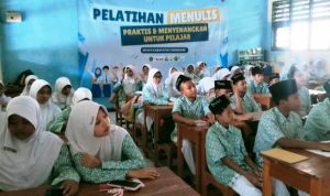 Pelatihan Menulis JMSI Banten Dorong Literasi Digital Siswa Madrasah di Kabupaten Tangerang.(Foto: Istimewa) Portalkota.id