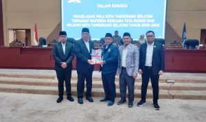 Tangsel Pertegas Batas Wilayah dengan DKi Jakarta dan Bogor dalam Raperda RTRW.(Foto: Riski/Portalkota.id) Portalkota.id