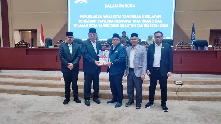 Tangsel Pertegas Batas Wilayah dengan DKi Jakarta dan Bogor dalam Raperda RTRW.(Foto: Riski/Portalkota.id) Portalkota.id