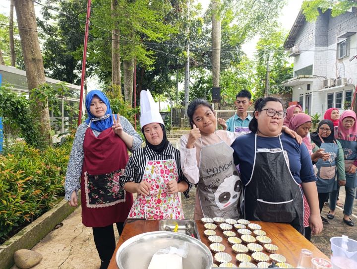 Gandeng LPK Profesia Pro, Disnaker Tangsel Gelar Pelatihan Baking bagi Penyandang Disabilitas.(Foto: Istimewa) Portalkota.id
