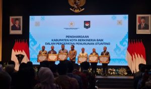 Pemkot Tangsel Raih Penghargaan Nasional untuk Kinerja Penurunan Stunting.(Foto: Istimewa) Portalkota.id