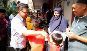 Pemkot Tangsel Bersama Baznas Salurkan Bantuan untuk 280 Keluarga Atasi Stunting.(Foto: Istimewa) Portalkota.id