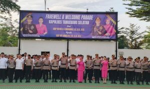 AKBP Boy Jumalolo Resmi Jabat Kapolres Tangerang Selatan Gantikan AKBP Victor.(Foto: Istimewa) portalkota.id