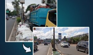 Kerja Cepat di Penghujung Tahun, Pemkot Tangsel Fokus Pulihkan Kebersihan Jalan Protokol.(Foto: Istimewa) Portalkota.id
