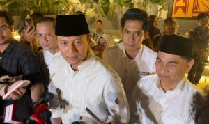 Kunjungi Banten, AHY Sebut Ekonomi Kreatif Sektor Masa Depan.(Foto: Istimewa) portalkota.id