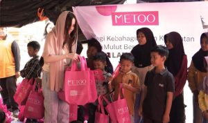 Peduli Korban Banjir Aceh METOO Bangun Sumur Bor dan Bagikan Edukasi Kesehatan.(Foto: Istimewa) portalkota.id