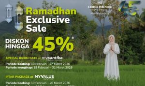 Santika Indonesia Hadirkan Ramadhan Exclusive Sale: Diskon Hotel hingga 45 Persen.(Foto: Istimewa) portalkota.id