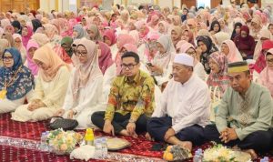 Hadiri Halalbihalal DWP Tangsel, Pilar Ingatkan Istri ASN untuk Jaga Sikap.(Foto: Istimewa) portalkota.id