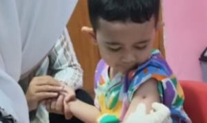 Percepat ORI Campak, Dinkes Tangsel Jemput Bola ke Taman Kanak-kanak.(Foto: Istimewa) portalkota.id